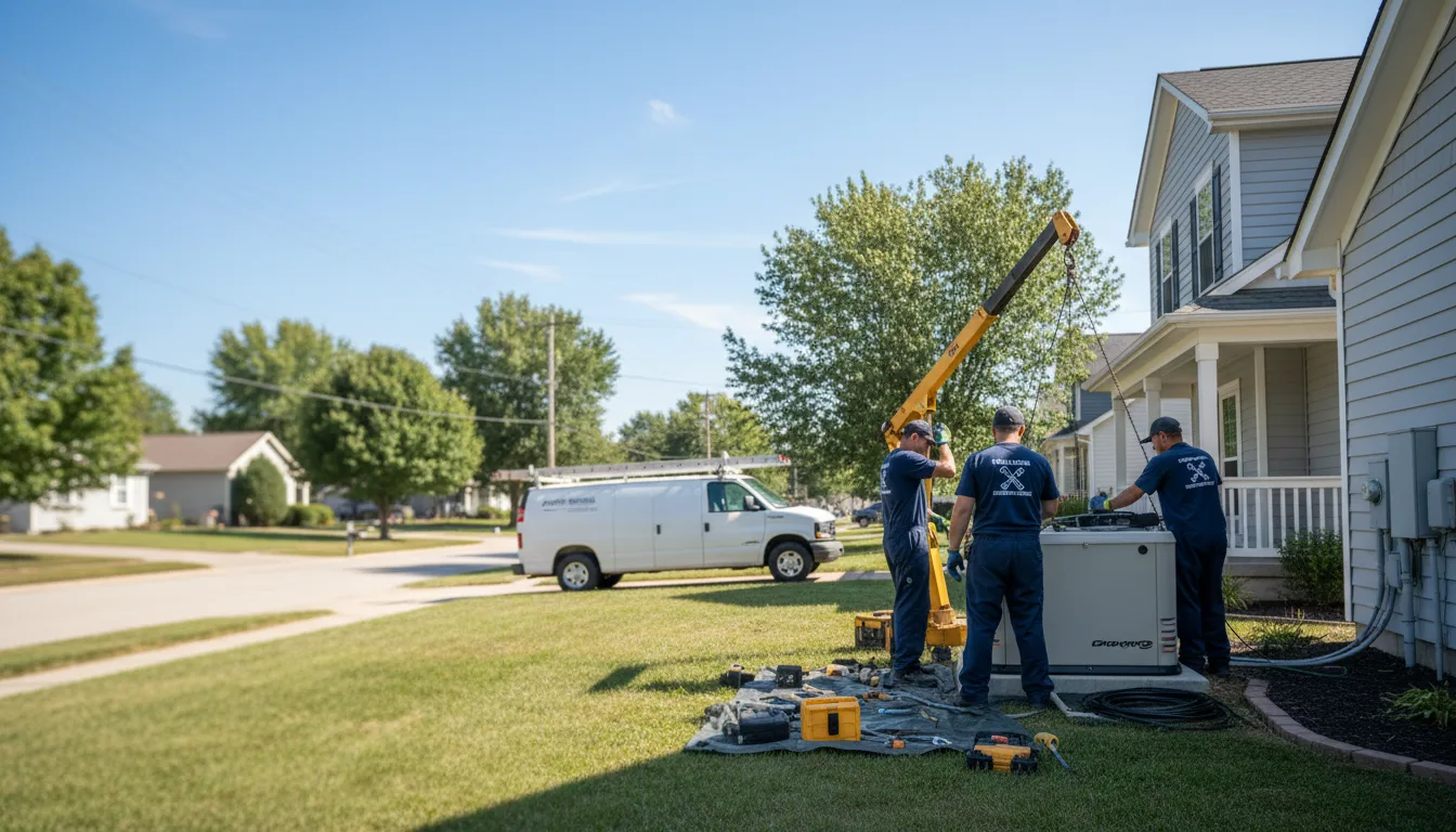 Generator Installation in Plymouth, IA near me
